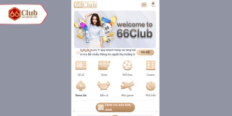 Danh mục cá cược hấp dẫn sôi động hàng đầu tại 66CLUB